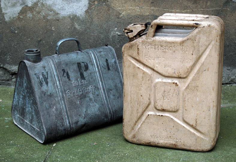 Die Geschichte des Jerrycans - Wehrmacht-Einheitskanister zum NATO-Kanister